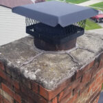 Damaged chimney crown repair in South Hackensack, NJ
